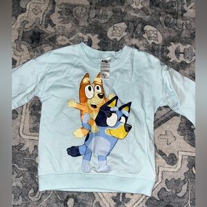 Kids' Bluey Light Blue Sweatshirt